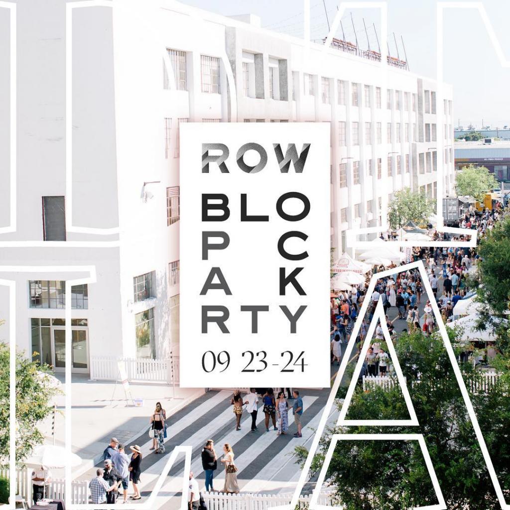 ROW DTLA Block Party, Los Angeles, September 2017