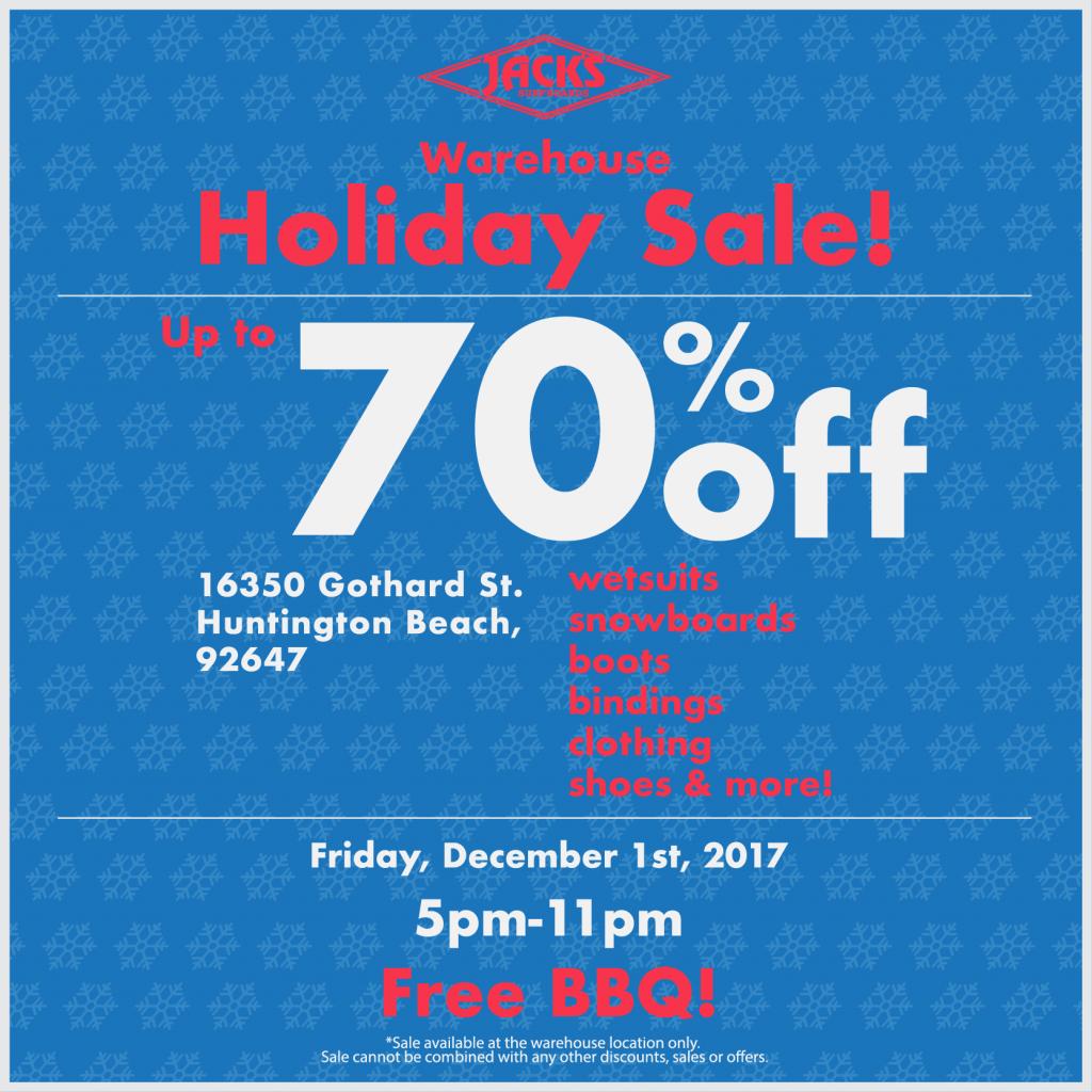 Jack's Surfboards Warehouse Sale, Los Angeles, December 2017