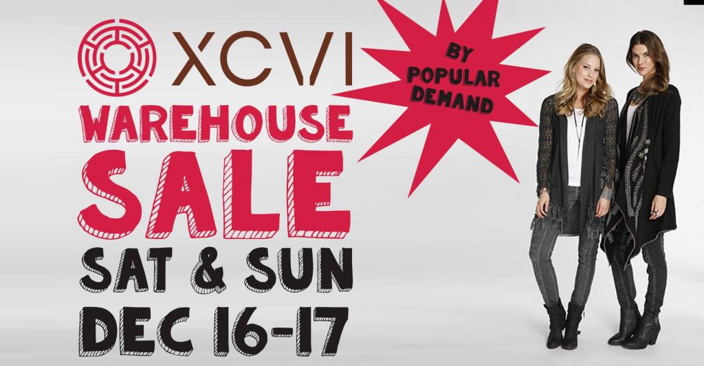 XCVI Warehouse Sale, Los Angeles, December 2017