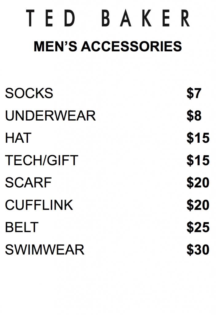 Ted Baker Sample Sale, Los Angeles, November 2017