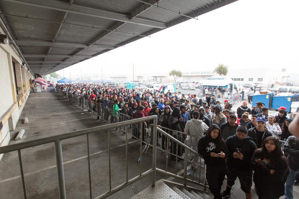 The Hundreds Warehouse Sale, Los Angeles, November 2016