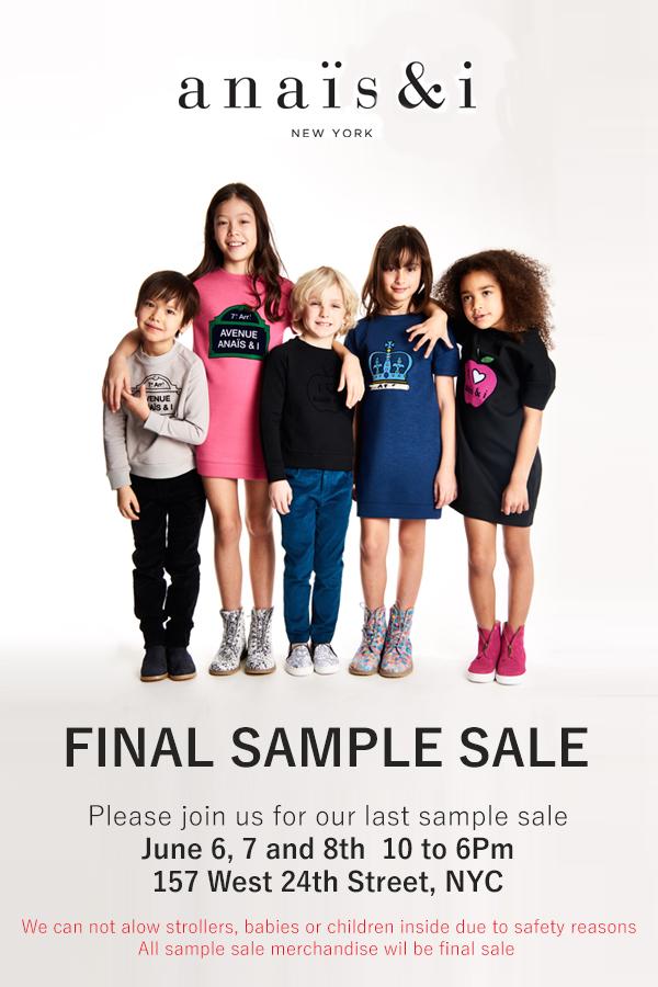 You are here The latest Tweets from Anais and I (@anaisandiNY). Simple clothes, designed, tested and approved by kids!. New York, NY. Skip to content. Home Home Home, current page. Moments Moments Moments, current page. Search query Search Twitter. Saved searches New York Sample Sale.